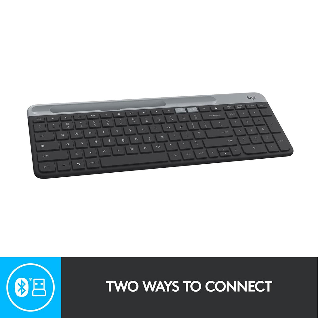 LOGITECH K580 SLIM MULTI DEVICE WIRELESS KEYBOARD – TechCure India