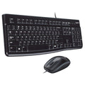 LOGITECH MK120 WIRED USB KEYBOARD AND MOUSE COMBO – TechCure India