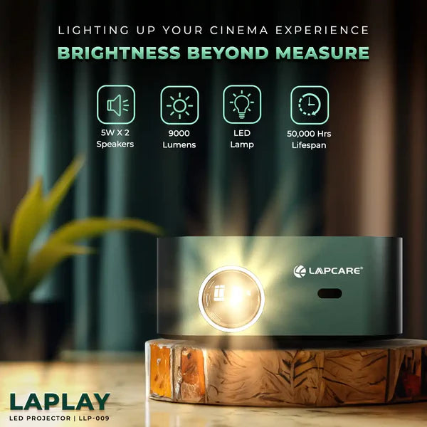 Lapcare Laplay LED Projector LLP-009 – TechCure India