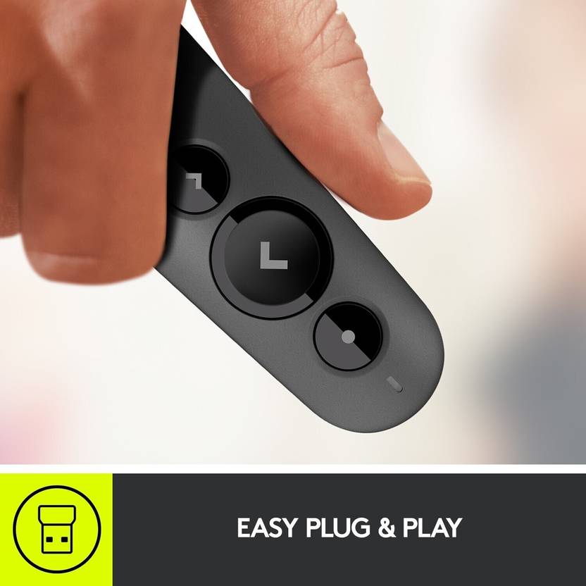 LOGITECH R500 WIRELESS PRESENTER – TechCure India