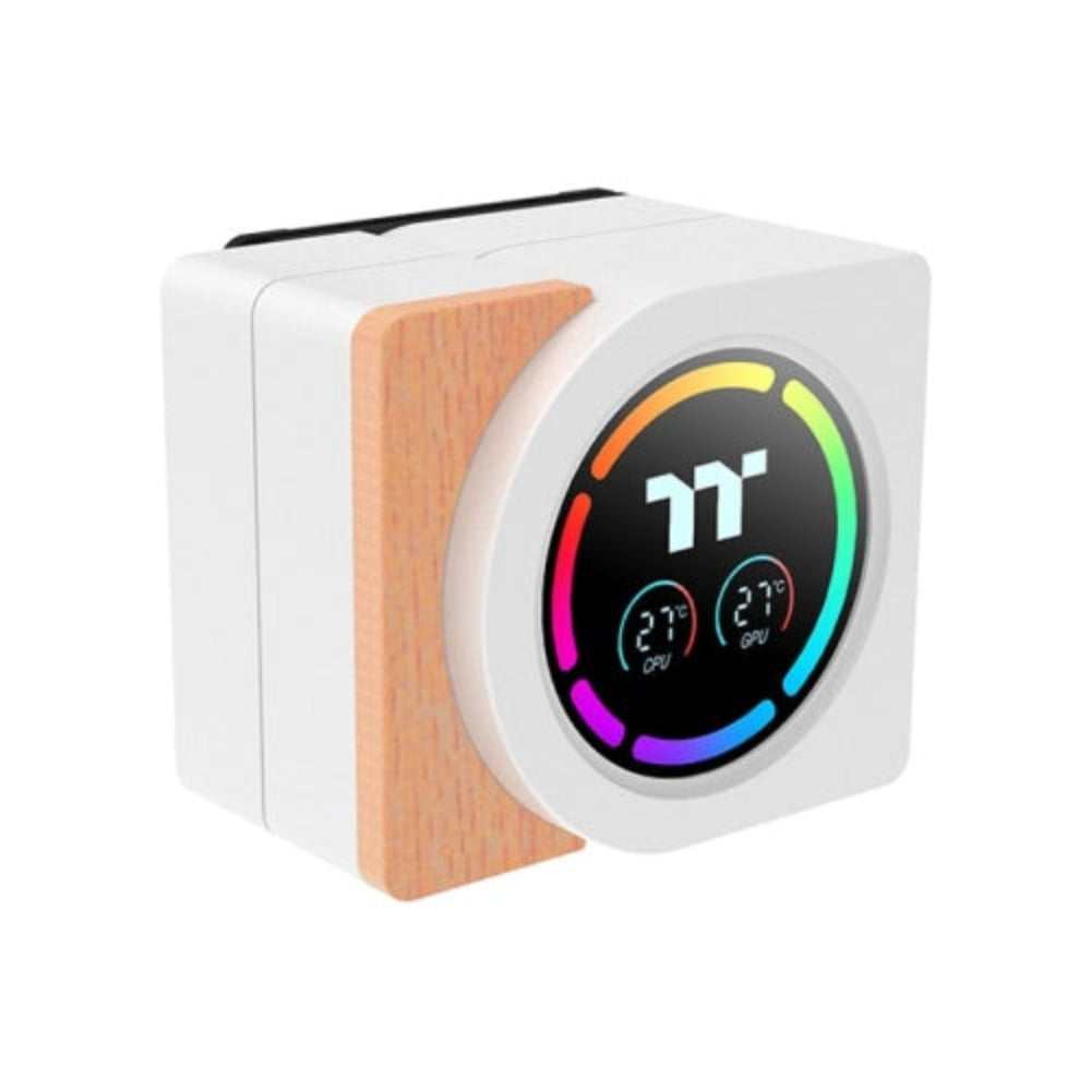 THERMALTAKE LB360-S ARGB 360mm CPU Liquid Cooler ( White ) ( With LCD Display ) – TechCure India