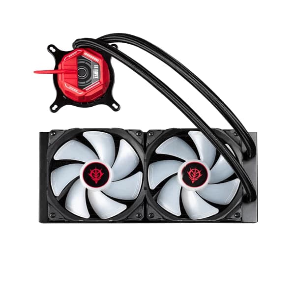ASUS TUF Gaming LC 240 Zaku II Edition RGB 240mm CPU Liquid Cooler (Black) - 3