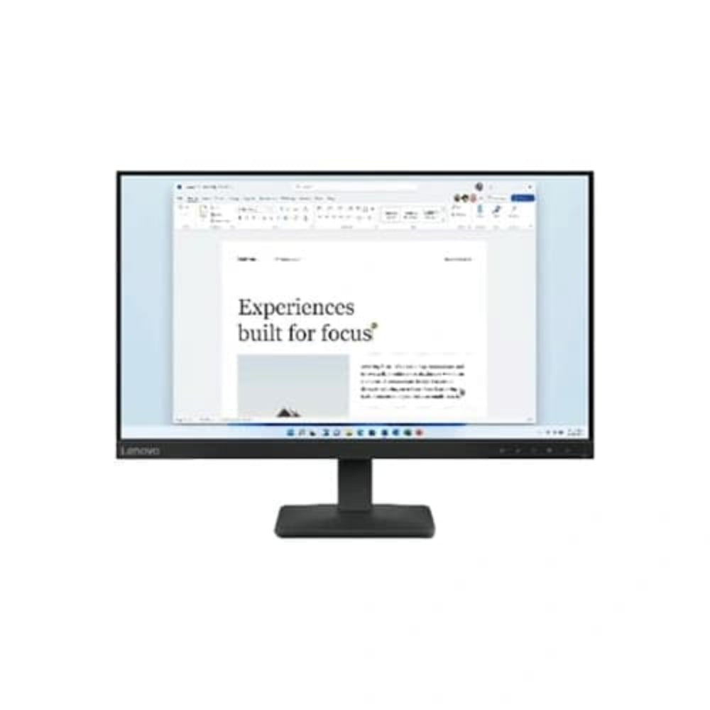 LENOVO L24-4E 24 Inch FHD 100Hz IPS Panel 99% SRGB 4MS AMD Freesync Business Monitor – TechCure India