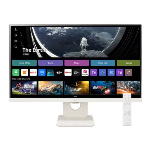 LG 25SR50F-W Smart Display Monitor 24 inch IPS Display 60Hz – TechCure India