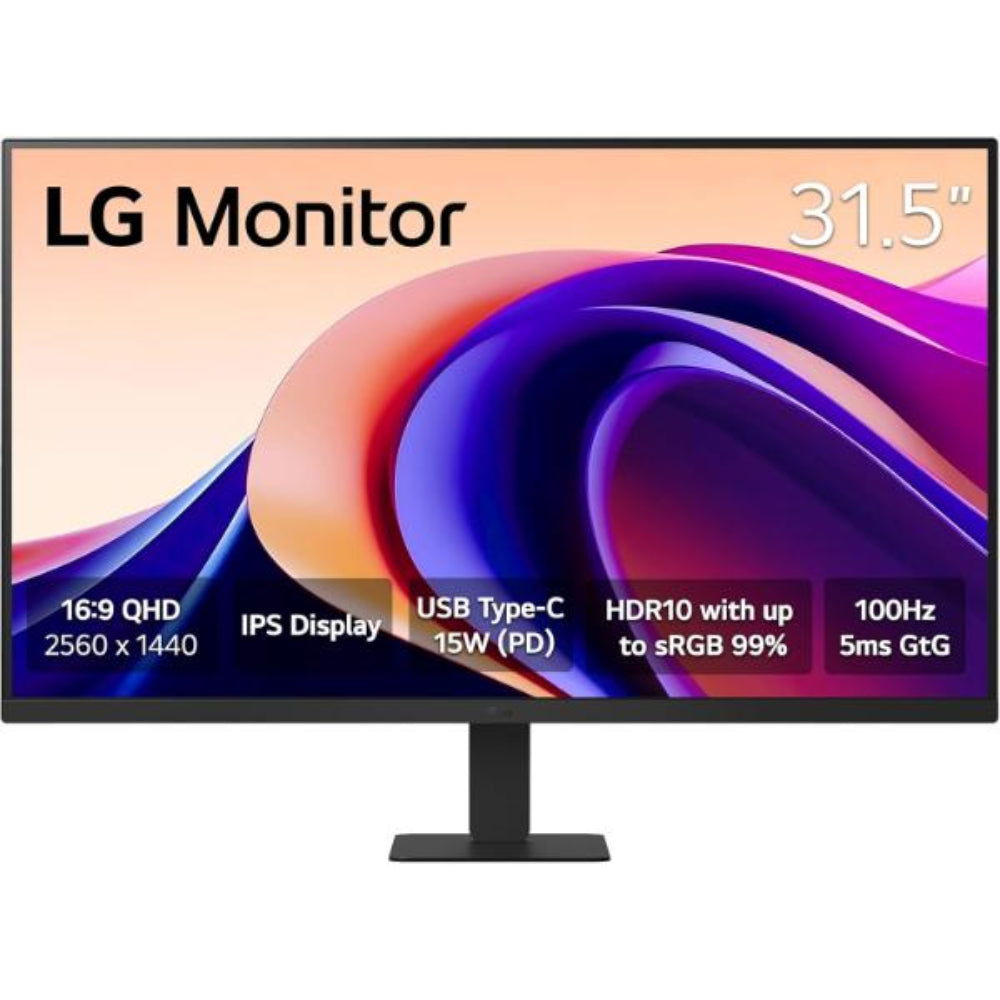 LG 32U631A-B 32 Inch 2K QHD 100Hz IPS Panel 99% SRGB 5MS Dynamic Action Sync Gaming Monitor – TechCure India