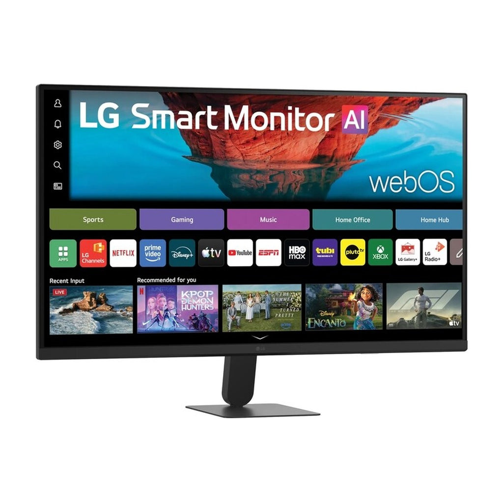 LG 32U701SB-B 32 Inch 4K UHD IPS Smart Monitor with webOS (Black) – alpha 7 AI Processor 4K Gen9 – TechCure India