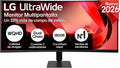 LG 34U601B-B UltraWide Monitor, 34" VA Display, WQHD Resolution, 120Hz Refresh Rate Black – TechCure India