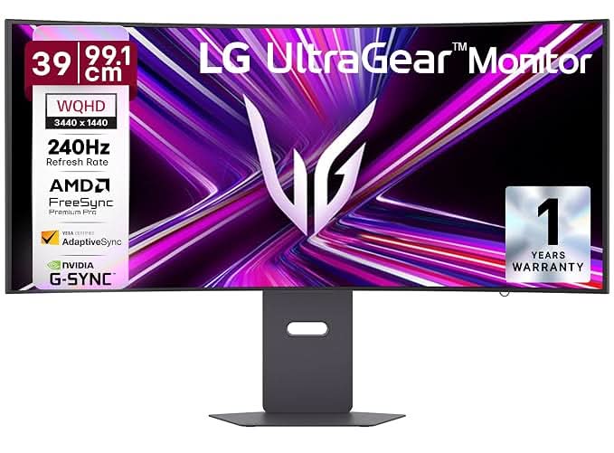 LG 39GX900A 39 Inch Ultragear OLED Curved Gaming Monitor Black – TechCure India