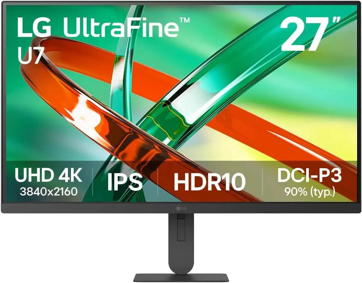 LG UltraFine U7 27U710B-B Monitor | 27 inch UHD 4K IPS, Black – TechCure India