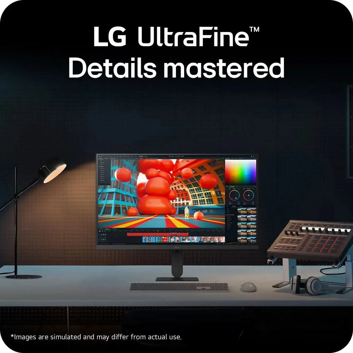 LG UltraFine U7 27U710B-B Monitor | 27 inch UHD 4K IPS, Black – TechCure India