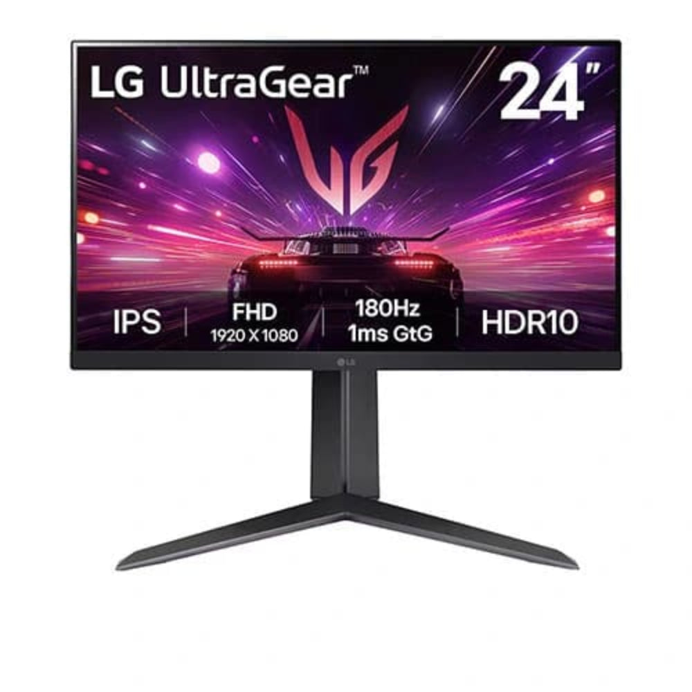 LG Ultragear 24GS65F-B 24 Inch FHD 180Hz IPS Panel 99%SRGB 1MS NVIDIA Gsync Gaming Monitor – TechCure India