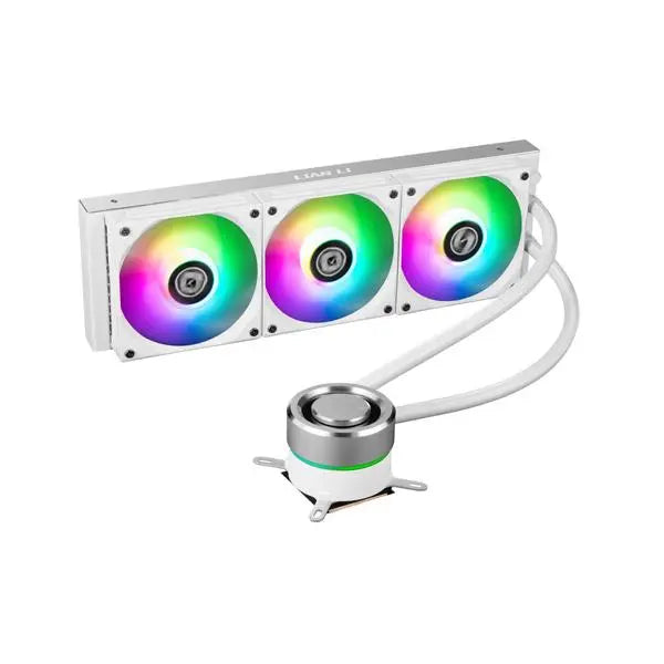 Lian Li Galahad 360 Argb Cpu Liquid Cooler (White) – TechCure India