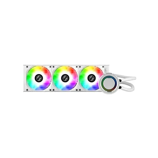 Lian Li Galahad 360 Argb Cpu Liquid Cooler (White) – TechCure India