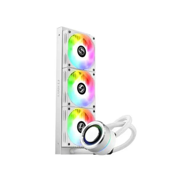 Lian Li Galahad 360 Argb Cpu Liquid Cooler (White) – TechCure India