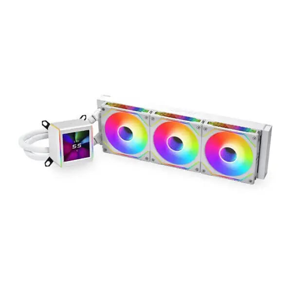 Lian Li Galahad II Lcd SL-INF Argb 360mm Cpu Liquid Cooler (White) (G89-GA2ALCD36INW-IN) – TechCure India