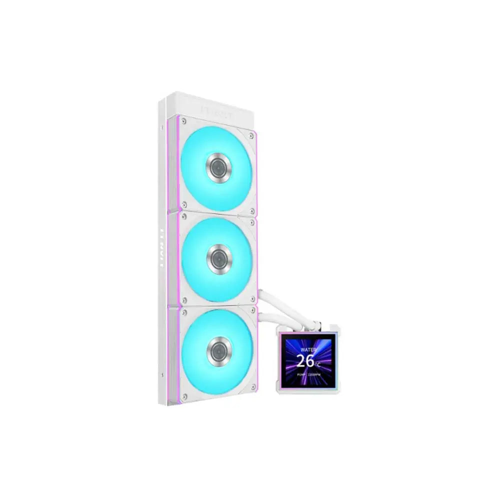 Lian Li HydroShift II LCD-S 360 CL 360mm AIO Liquid Cooler White (G89-GHS2LCDS36CW-IN) – TechCure India