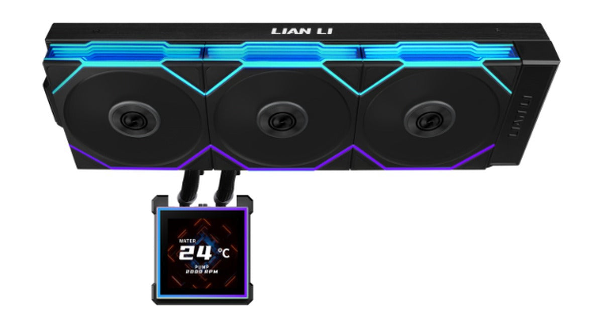 Lian Li HydroShift II LCD-S 360 TL 360mm Liquid Cooler Black (G89-GHS2LCDS36TFB-IN) – photo 2 – TechCure India