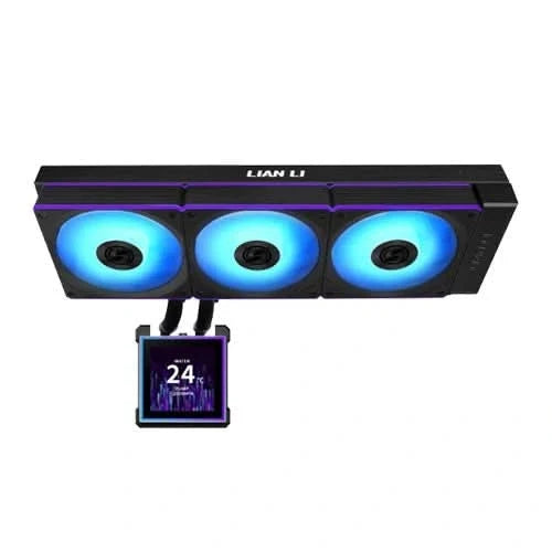 Lian Li HydroShift II LCD-S 360CL Black, 360mm AIO Liquid CPU Cooler – TechCure India