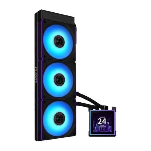 Lian Li HydroShift II LCD-S 360CL Black, 360mm AIO Liquid CPU Cooler – TechCure India