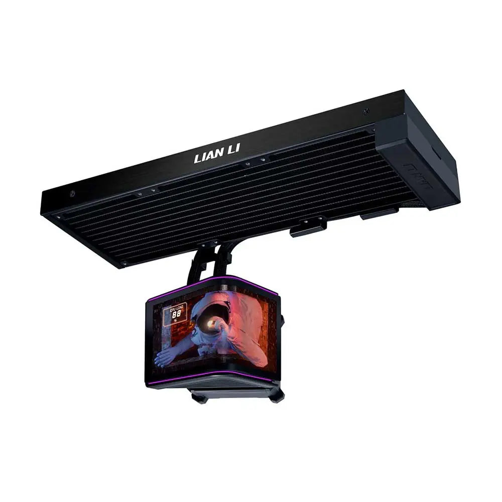 Lian Li HydroShift II OLED Curved 360mm AIO Liquid Cooler Fanless Black (G89-GHS2OLDC36NB-IN) – TechCure India
