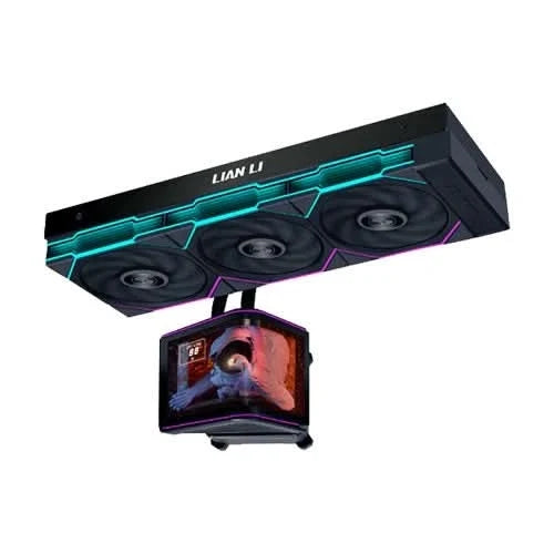 Lian Li HydroShift II OLED Curved 360TL Black, 360mm AIO Liquid CPU Cooler – TechCure India