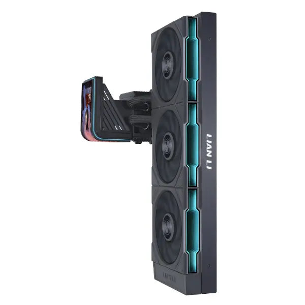 Lian Li Hydroshift II OLED Curved 360TL Liquid CPU Cooler – Black (GHS2OLDC36TB) – TechCure India