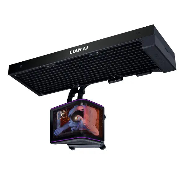 Lian Li Hydroshift II OLED Curved 360TL Liquid CPU Cooler – Black (GHS2OLDC36TB) – TechCure India