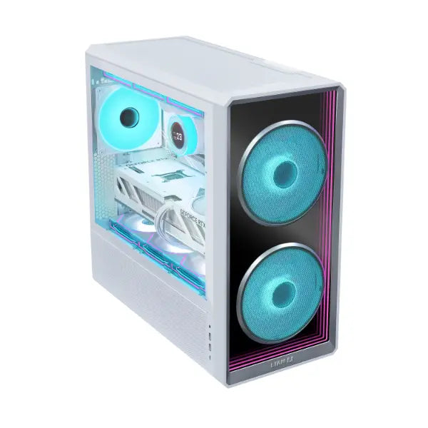 Lian Li Lancool 217 INF E-ATX Mid Tower Cabinet White (G99-LAN217INFW-IN) – TechCure India