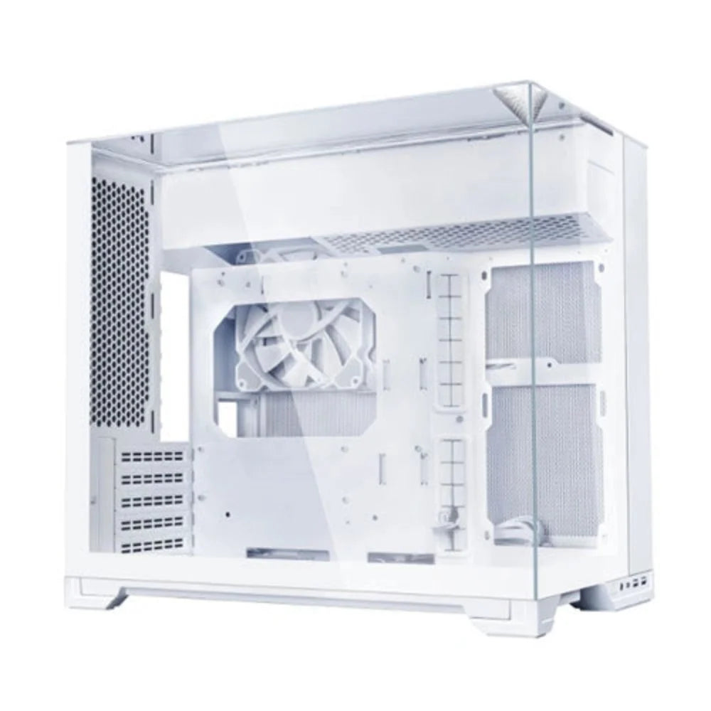 LIAN LI O11 Vision-M MATX Mini Tower Cabinet ( White ) Model G99-O11VMW-IN – TechCure India