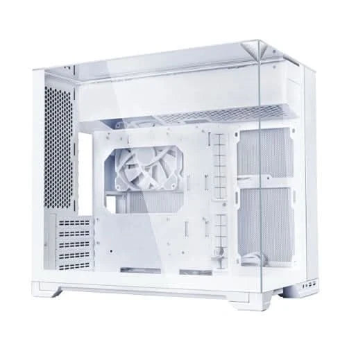 LIAN LI O11 VISION-M White, Micro-ATX Dual Chamber Gaming Cabinet – TechCure India