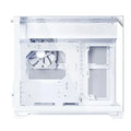 LIAN LI O11 VISION-M White, Micro-ATX Dual Chamber Gaming Cabinet – TechCure India