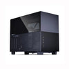 LIAN LI Q58X3 ITX Mini Tower Cabinet With PCIe 3.0 Riser Cable (Black)