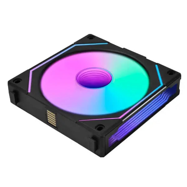 Lian Li UNI Fan SL-INF Reverse Blade Black 120mm Cabinet Fan (Single Pack) (G99-12RSLIN1B-IN) – TechCure India