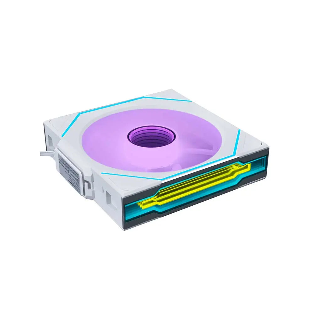Lian Li Uni Fan SL-INF Wireless 120mm Cabinet Fan White (G99-12SLIN1W1W-IN) – TechCure India