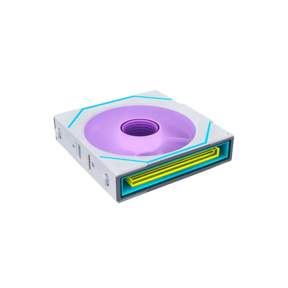 Lian Li Uni Fan SL-INF Wireless 120mm Reversed Blade Cabinet Fan White (G99-12RSLIN1W1W-IN) – TechCure India