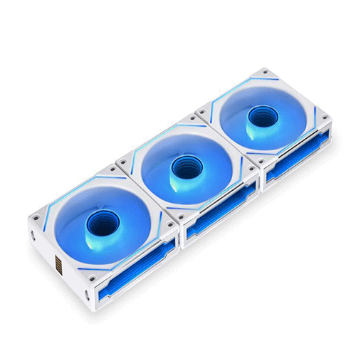 Lian LI Uni Fan Sl-Infinity 120 Rgb Triple Pack Cabinet Fan White – TechCure India