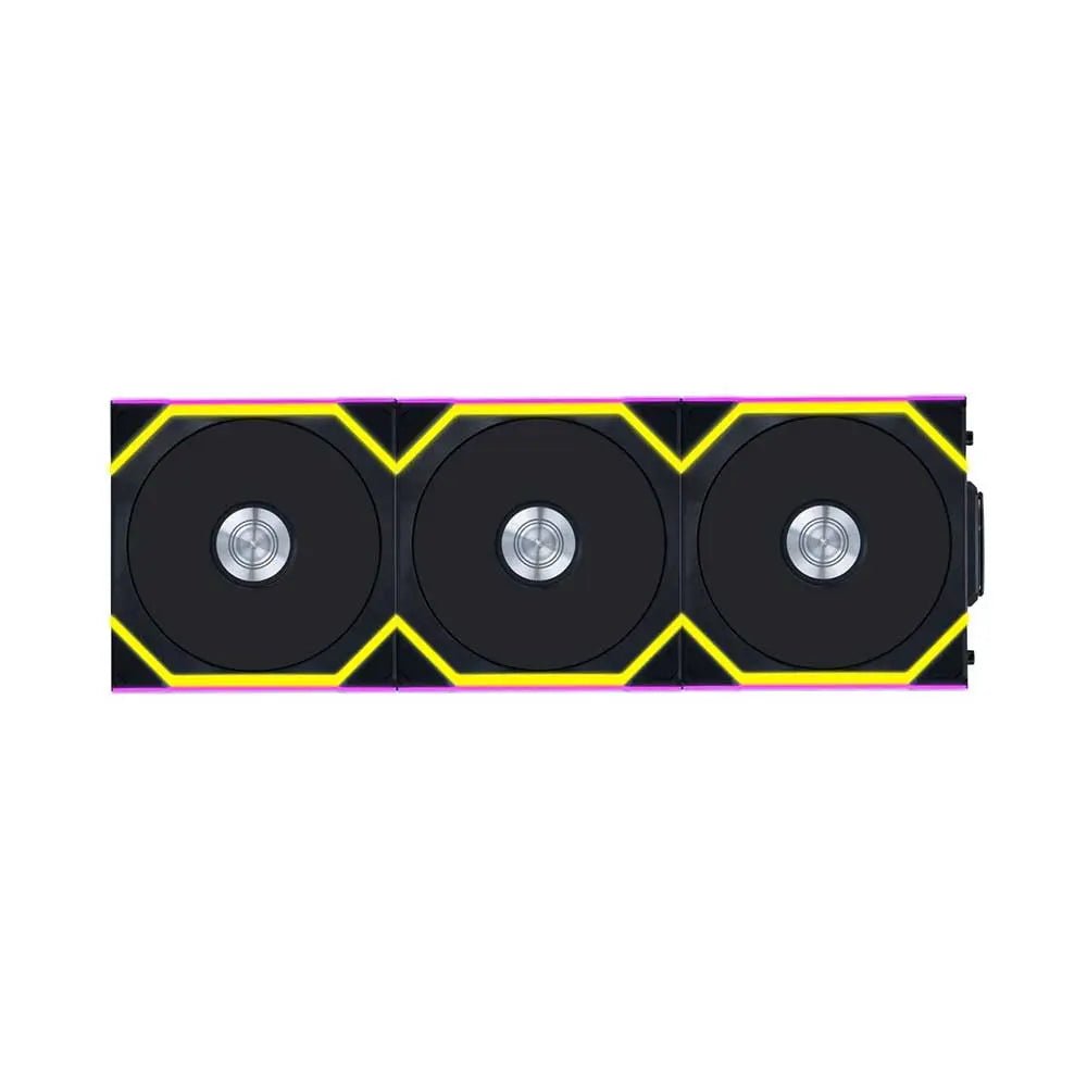 Lian Li UNI FAN SL Wireless 3x 120mm Reverse Blade Fan Kit Black (12RSL1W3B) – TechCure India