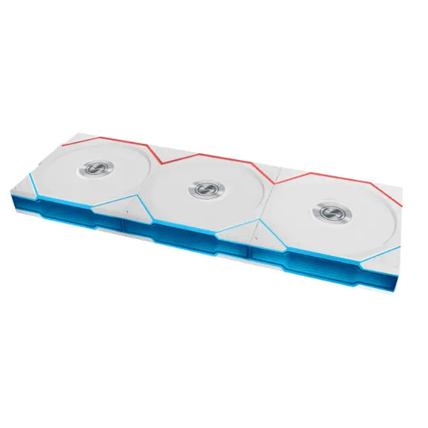 Lian Li UNI FAN TL 120 Reverse Blade Wireless Cabinet Fan 3 Fan White (G99-12RTL1W3W-IN) – TechCure India
