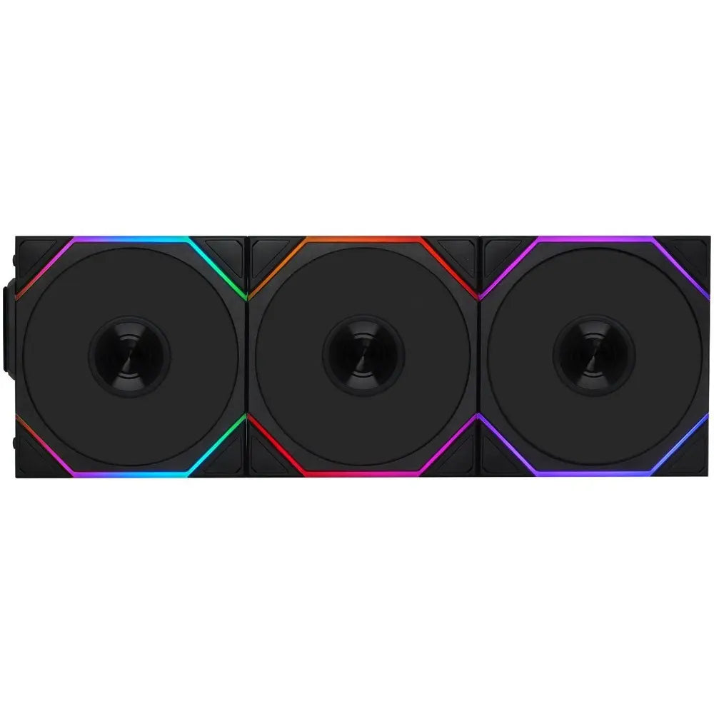 Lian Li UNI FAN TL 3x 120mm Wireless Fan Kit Black (12TL1W3B) – TechCure India
