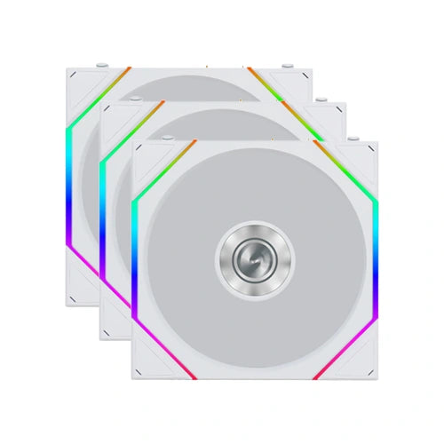 Lian Li UNI Fan TL Flex Wireles ARGB 120mm Triple Pack White Cabinet Fan