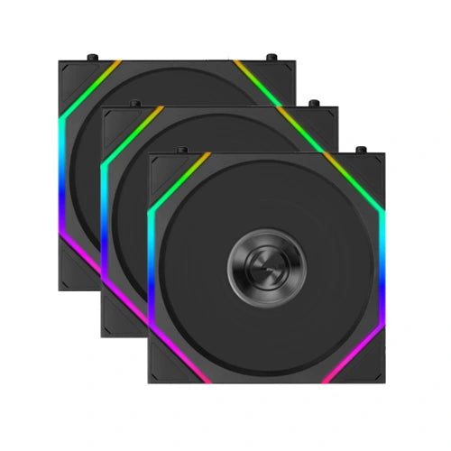Lian Li UNI Fan TL Flex Wireless ARGB 120mm Triple Pack Cabinet Fan