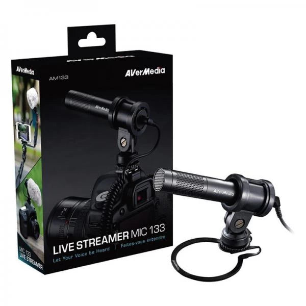 AVerMedia AM133 Live streamer Microphone – TechCure India