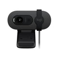 LOGITECH Brio 100 Full HD Webcam ( Graphite ) – TechCure India