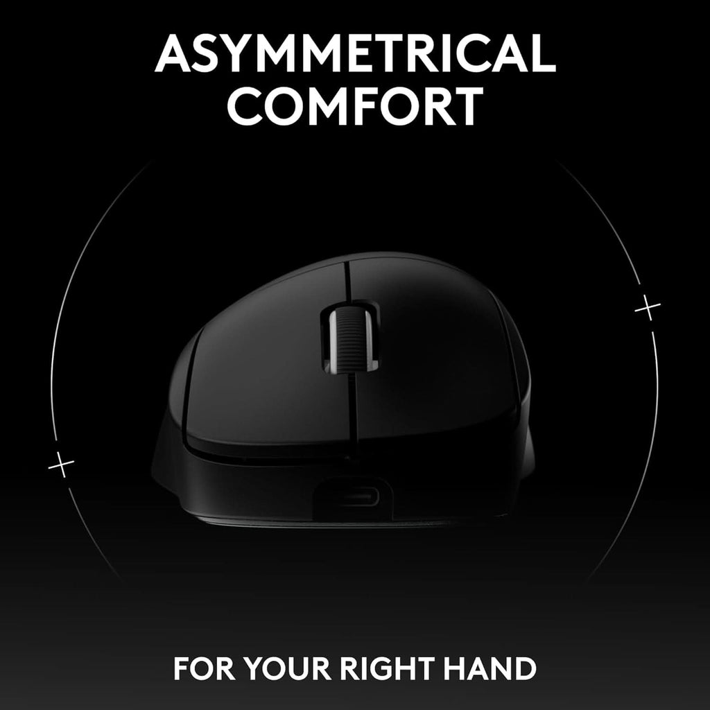 LOGITECH G PRO X SUPERLIGHT 2 DEX LIGHTSPEED WIRELESS GAMING MOUSE- BLACK – TechCure India