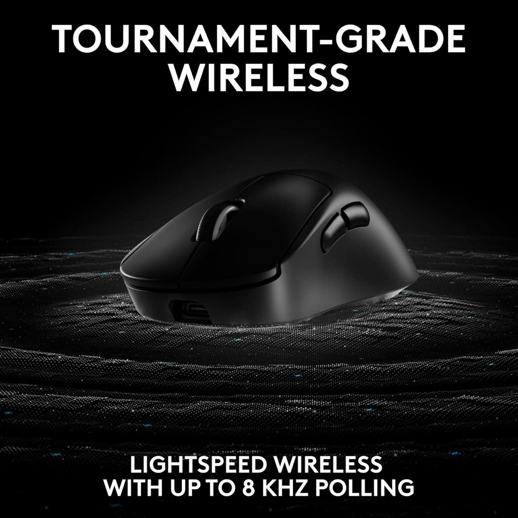 LOGITECH G PRO X SUPERLIGHT 2 DEX LIGHTSPEED WIRELESS GAMING MOUSE- BLACK – TechCure India