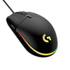 LOGITECH G102 Lightsync Wired Ambidextrous Gaming Mouse ( 910-005802 ) ( 8000DPI / 6 Macro Buttons ) ( Black )