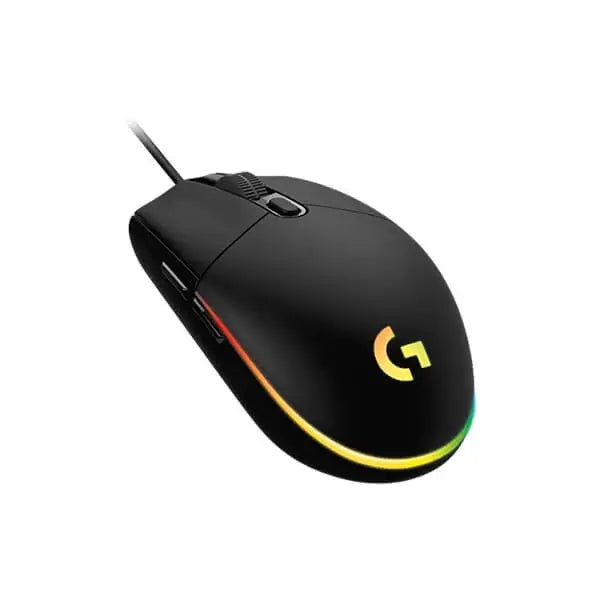Logitech G203 Lightsync Rgb Wired Gaming Mouse (Black) (910-005790) – TechCure India
