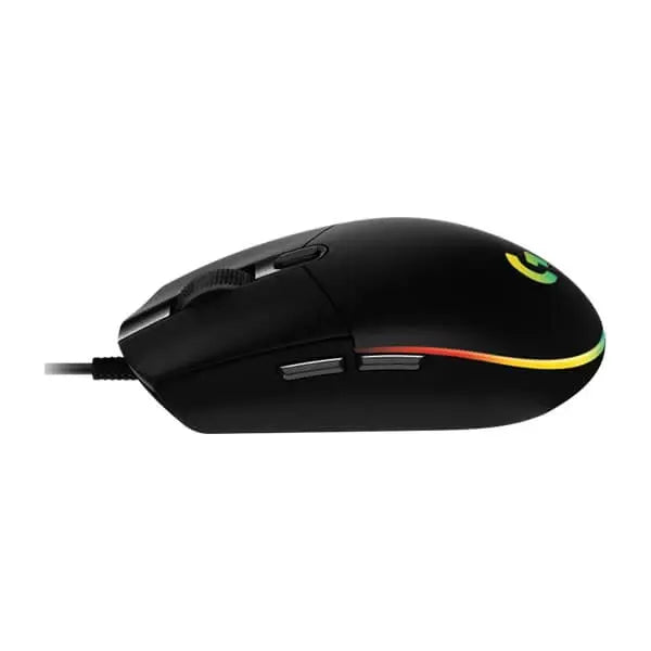 Logitech G203 Lightsync Rgb Wired Gaming Mouse (Black) (910-005790) – TechCure India