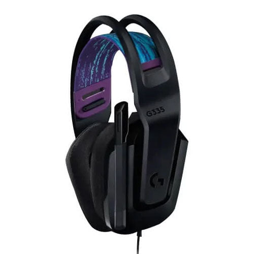 Logitech G335 OVER EAR Gaming Headset With MIC (Black) 981-000979 – TechCure India
