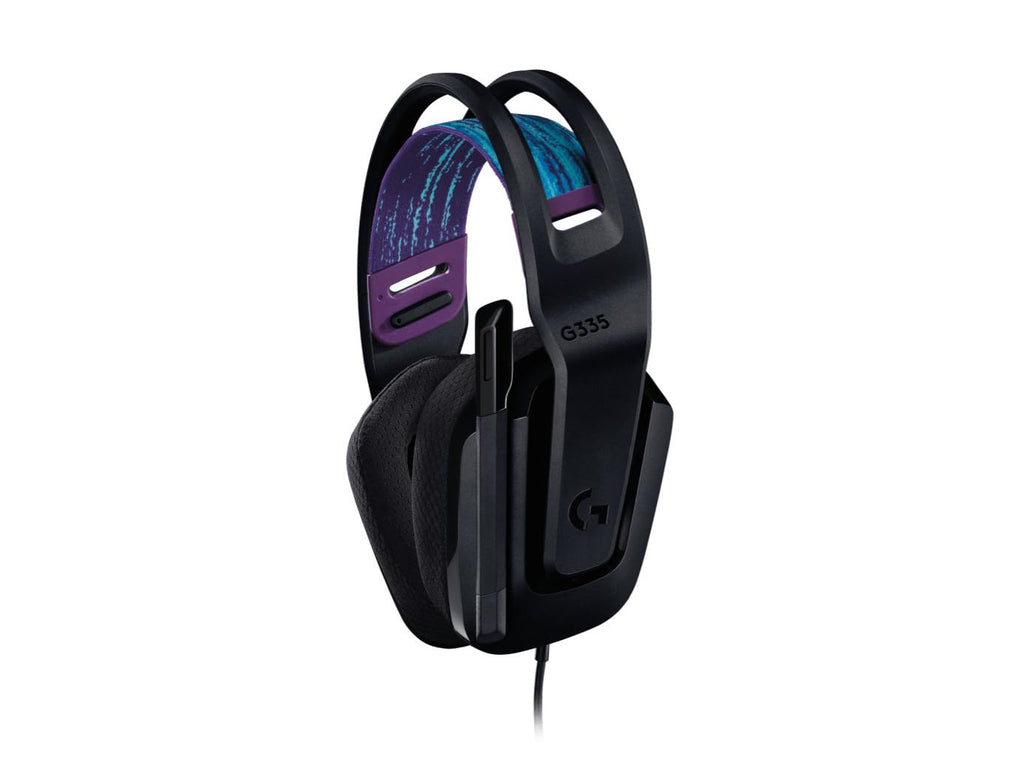 LOGITECH G335 WIRED GAMING HEADPHONE - BLACK – TechCure India